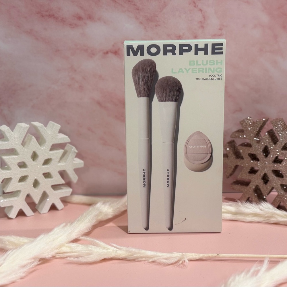 Morphe Blush Layering Set with Brushes and Sponge
